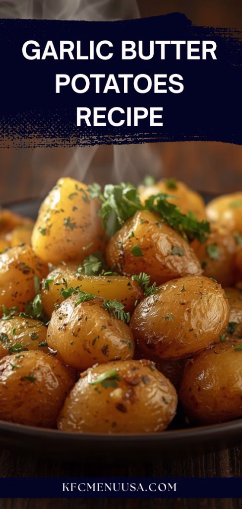 Garlic Butter Potatoes Recipe