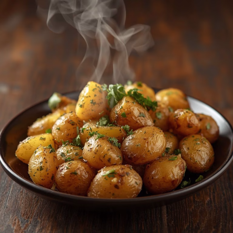 Garlic Butter Potatoes Recipe