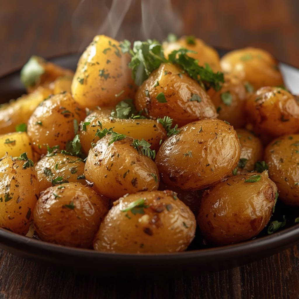 Garlic Butter Potatoes Recipe