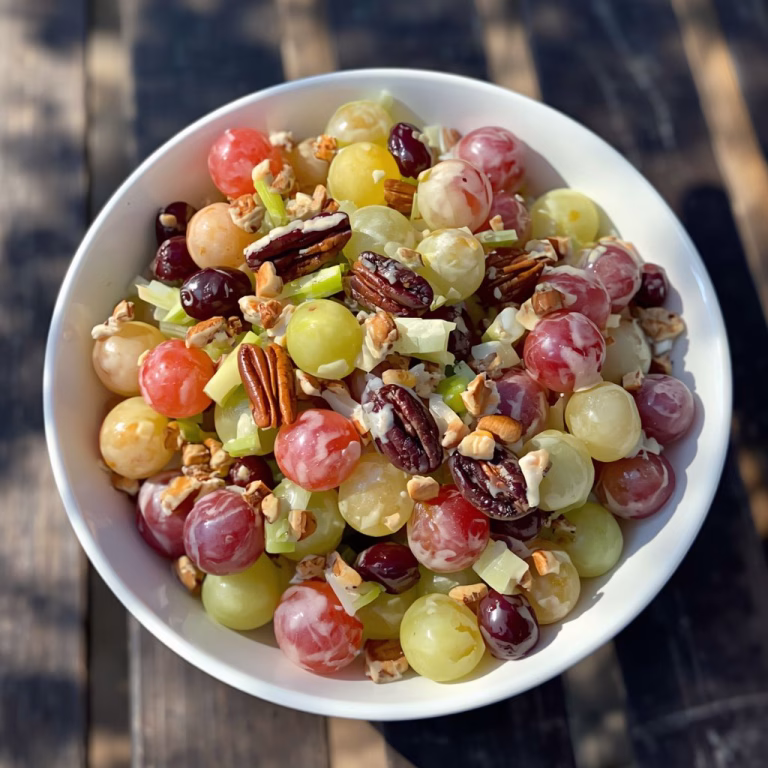 Grape Salad with a Creamy Southern Twist