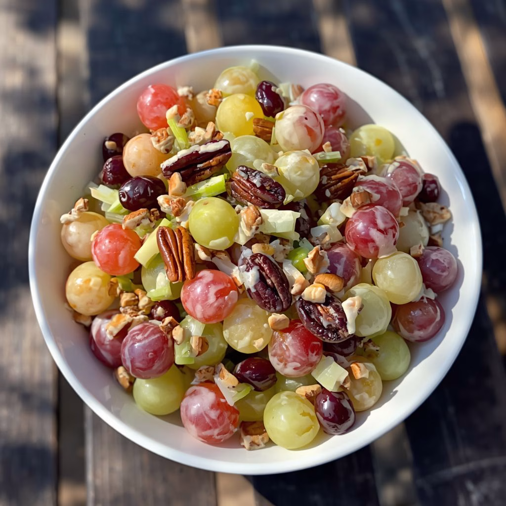 Grape Salad with a Creamy Southern Twist
