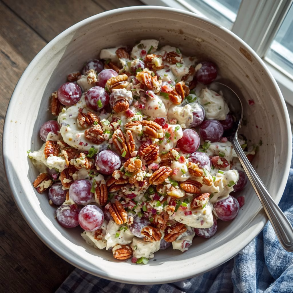 Grape Salad with a Creamy Southern Twist