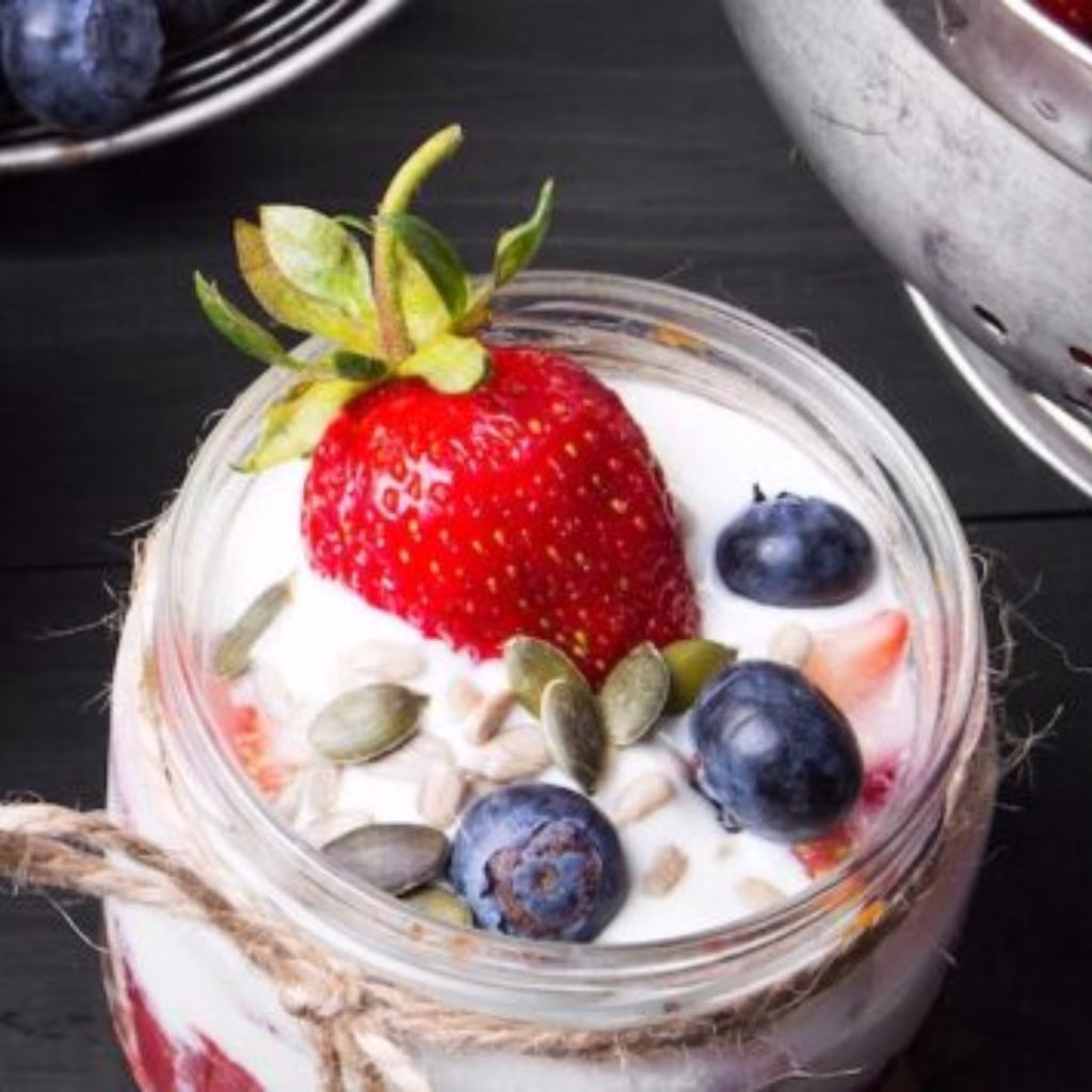 Greek Yogurt with Seeds