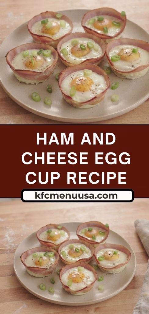 Ham and Cheese Egg Cups Recipe