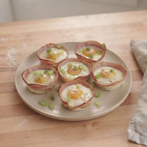 Ham and Cheese Egg Cups Recipe