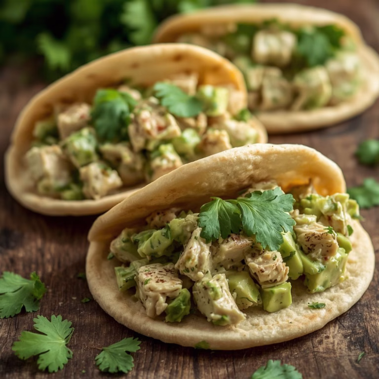 Healthy Avocado Chicken Salad Recipe