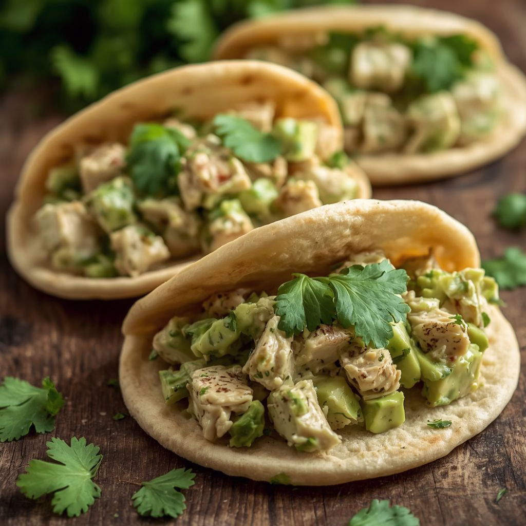 Healthy Avocado Chicken Salad Recipe