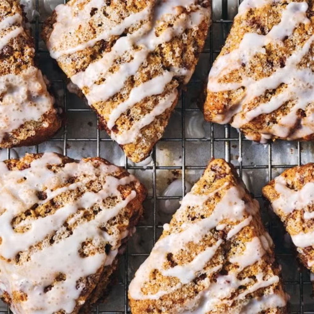 Healthy Whole Wheat Cinnamon Scones