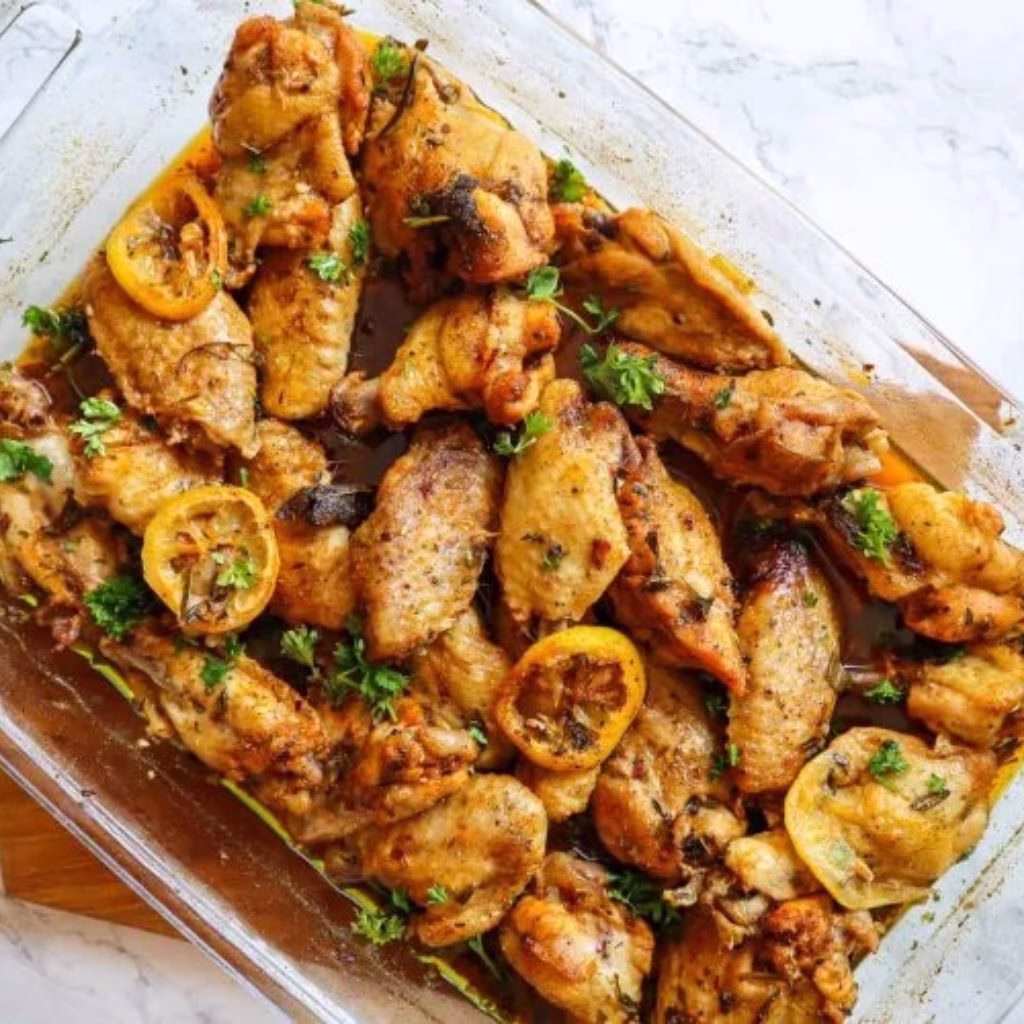 Herbs de Provence Roasted Wings with Thyme