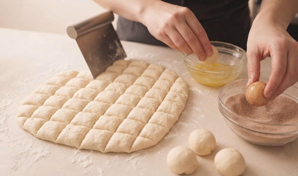 Shape the Dough Balls