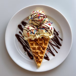 Ice Cream Waffle Recipe