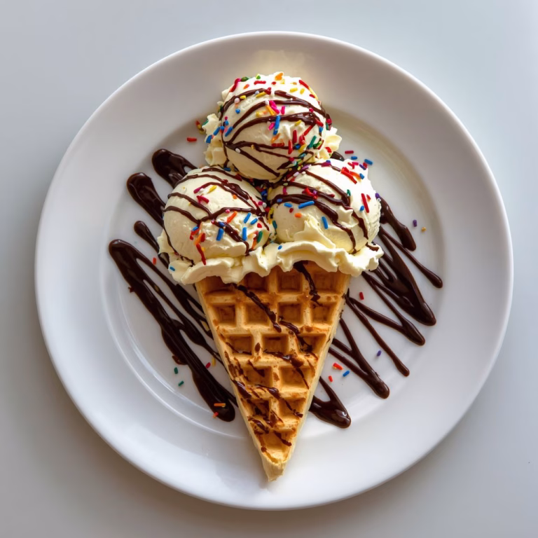 Ice Cream Waffle Recipe