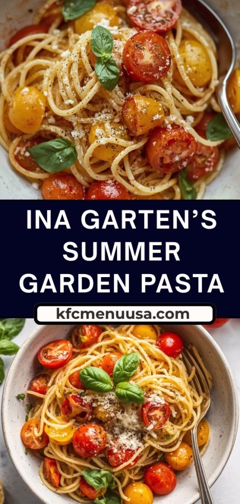 Ina Garten's Summer Garden Pasta