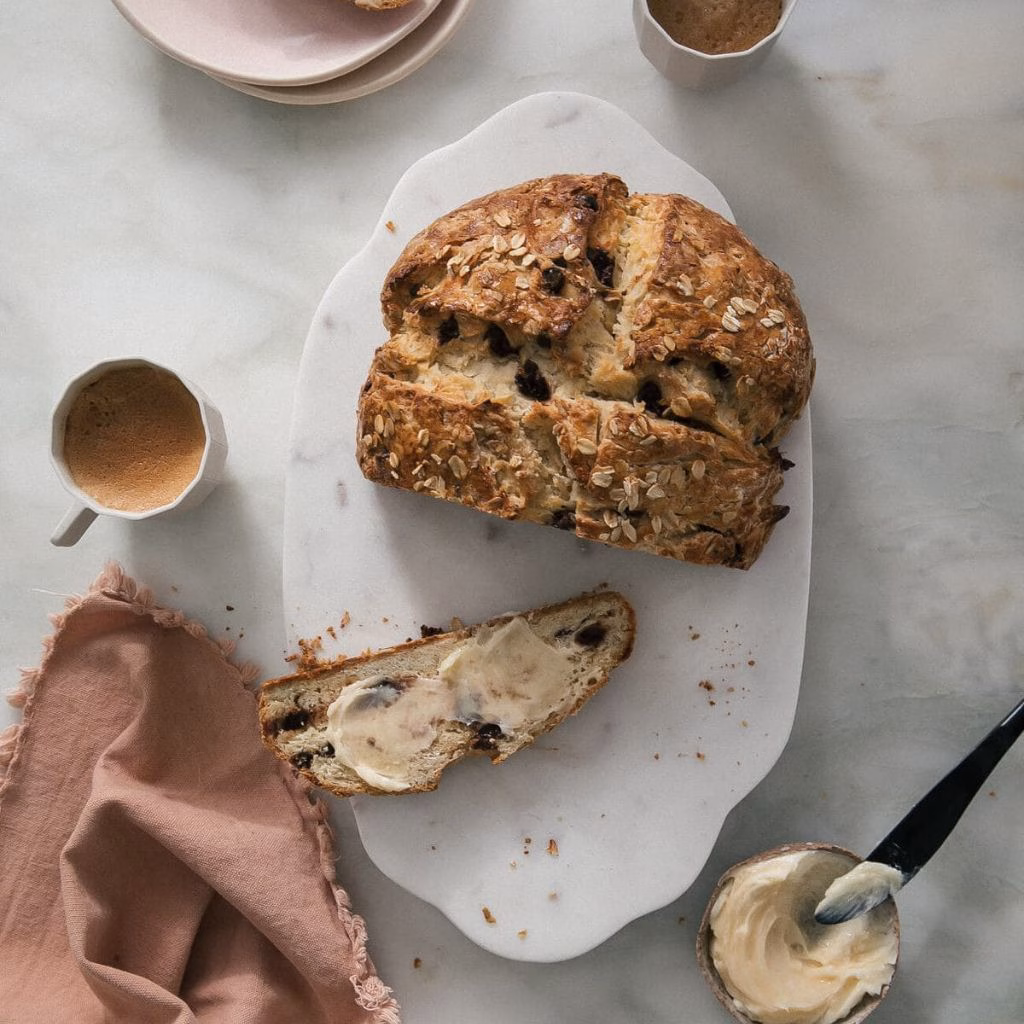 Irish Chocolate Chip Soda Bread Recipe