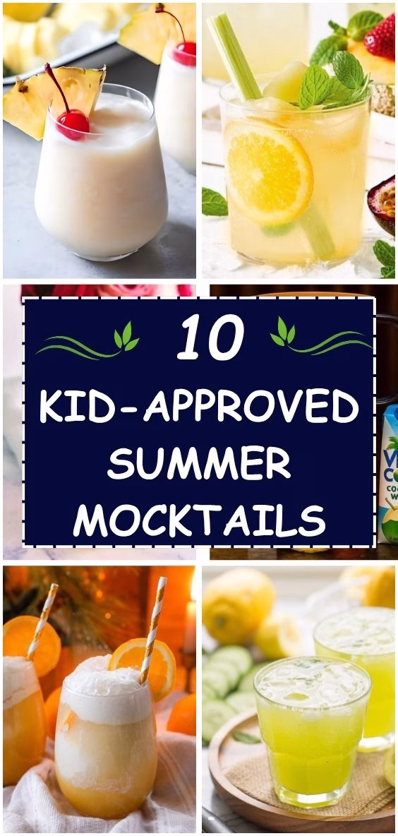 Kid-Approved Summer Mocktails