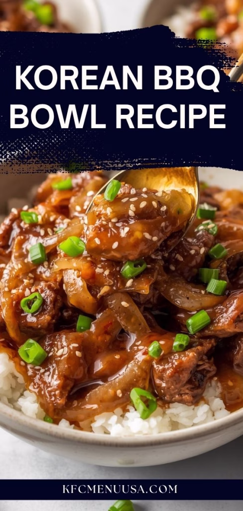 Korean BBQ Bowl Recipe