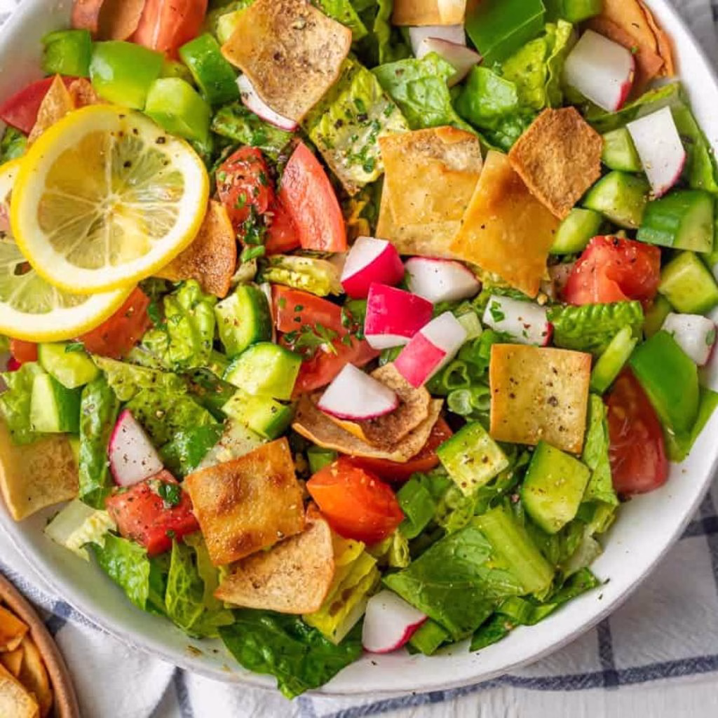 Lebanese Fattoush Salad