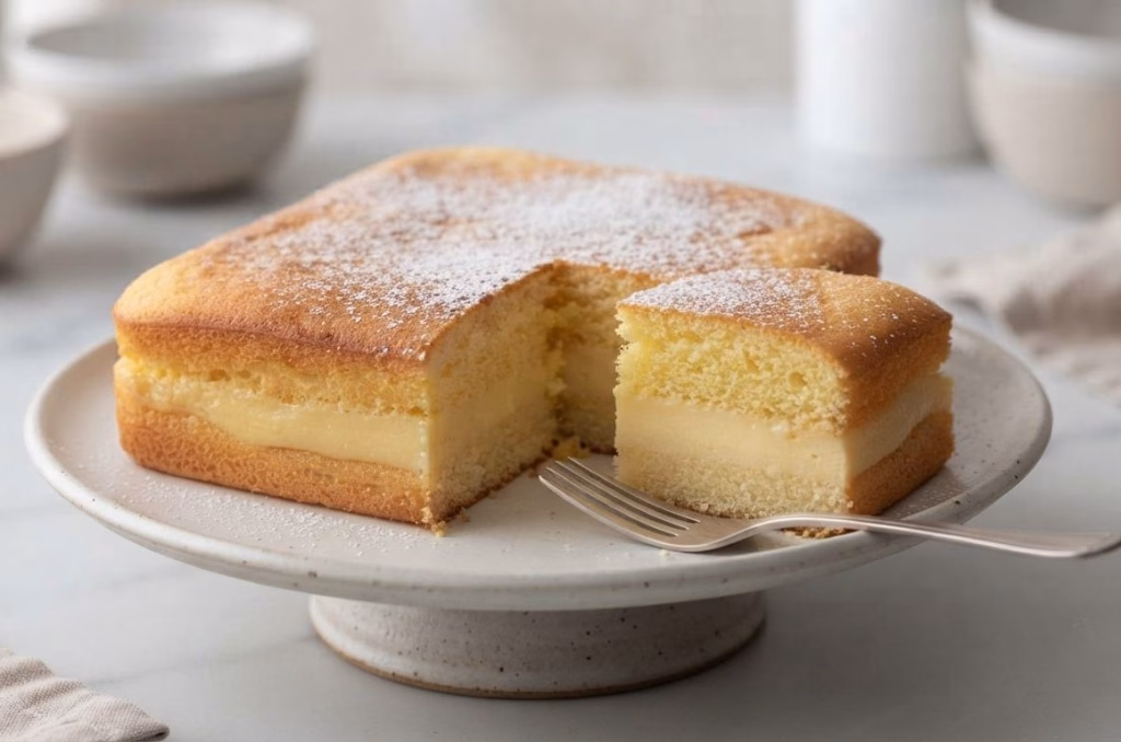 Lemon Custard Cake Recipe