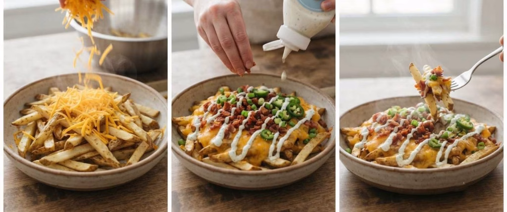 Loaded Fries Bowl Recipe