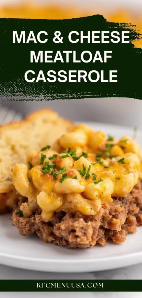 Mac and Cheese Meatloaf Casserole Recipe