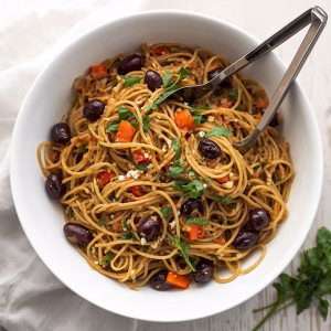Mediterranean Spaghetti Recipe
