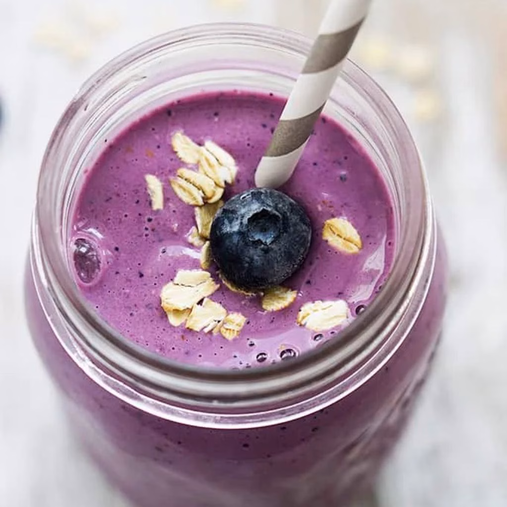 Mixed Berry Oat Smoothie