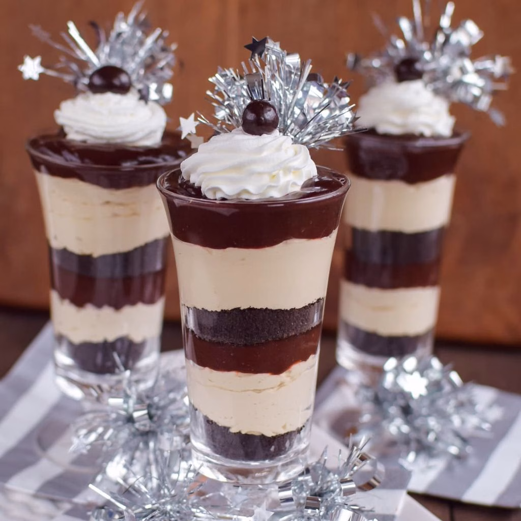 Mocha Coffee Ice Cream Parfait