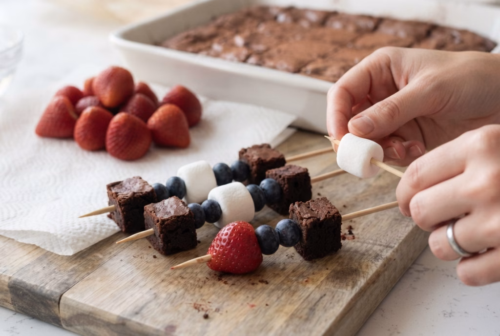 Thread the Skewers