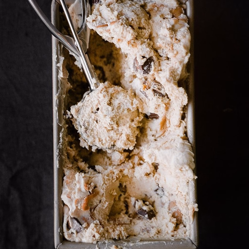 No-Churn Peanut Butter Cup Ice Cream