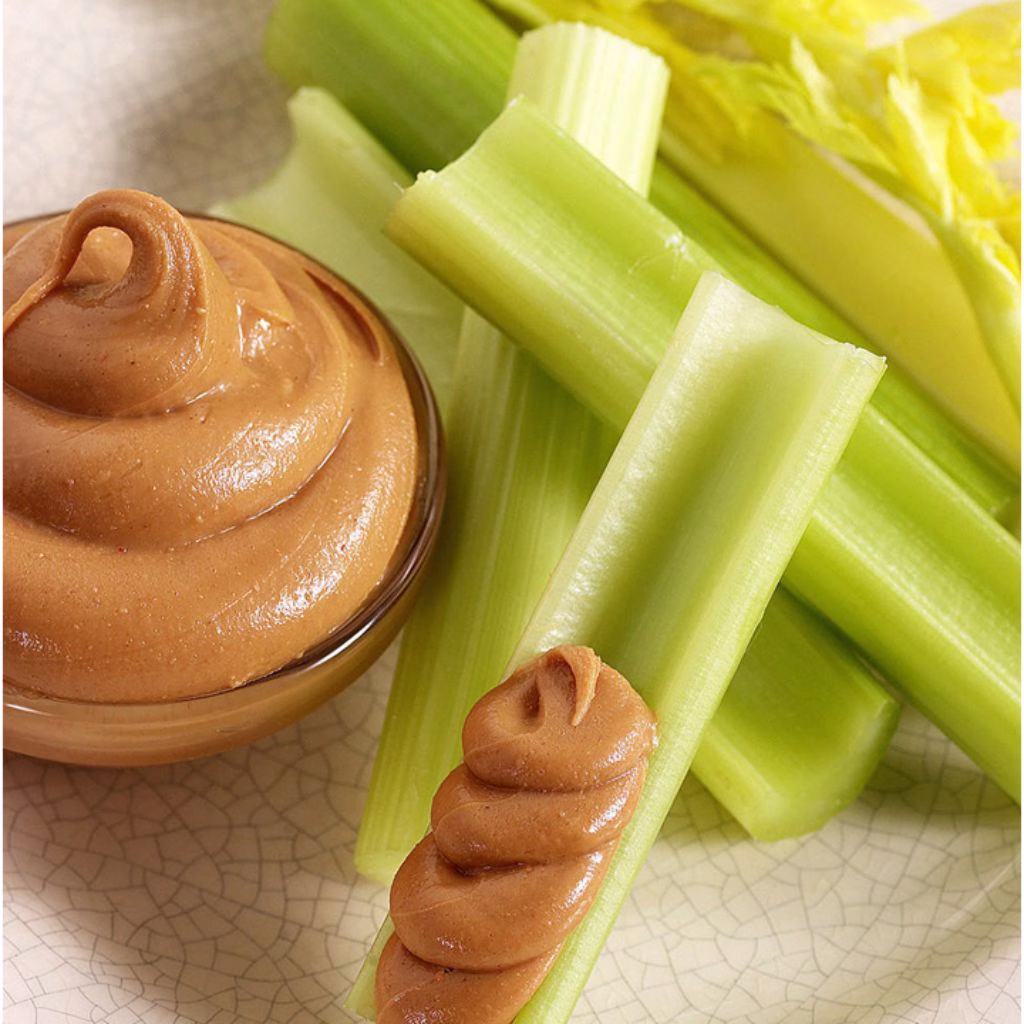 Nut Butter Celery Sticks