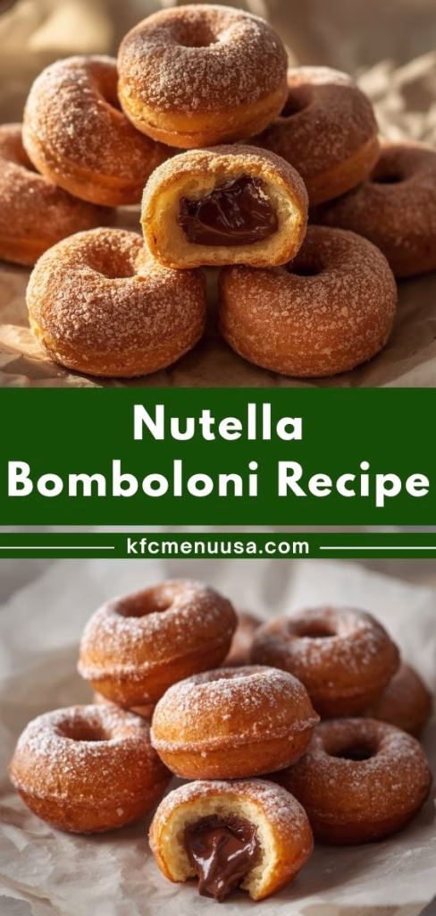 Nutella Bomboloni Recipe