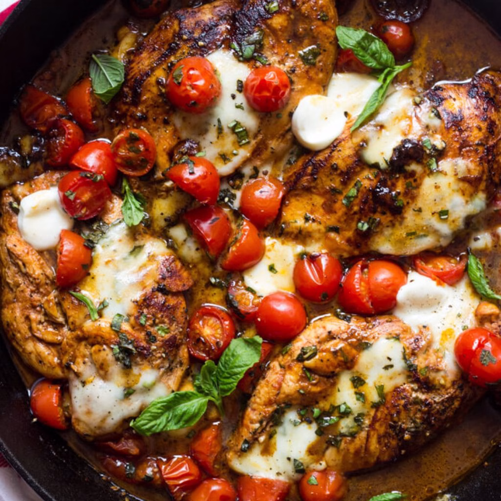 One Pan Balsamic Chicken