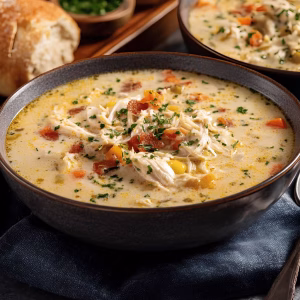 One-Pot Creamy Chicken Corn Chowder