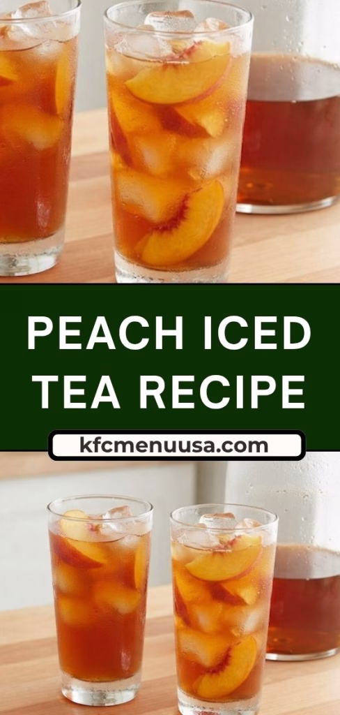 Peach Iced Tea Recipe