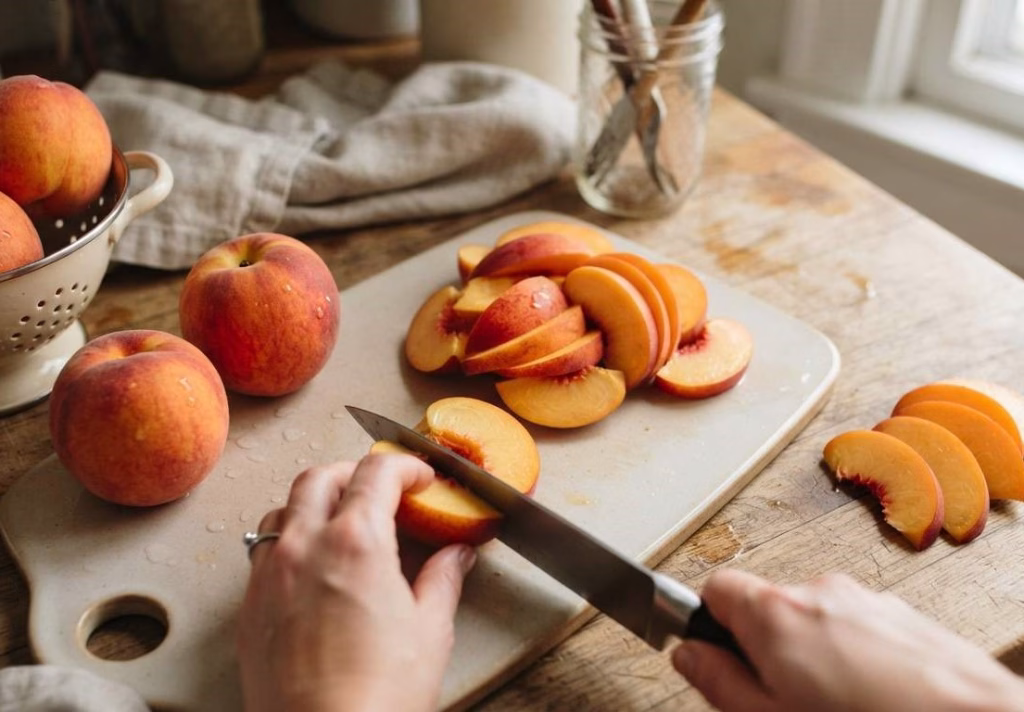 Prepare the Peaches