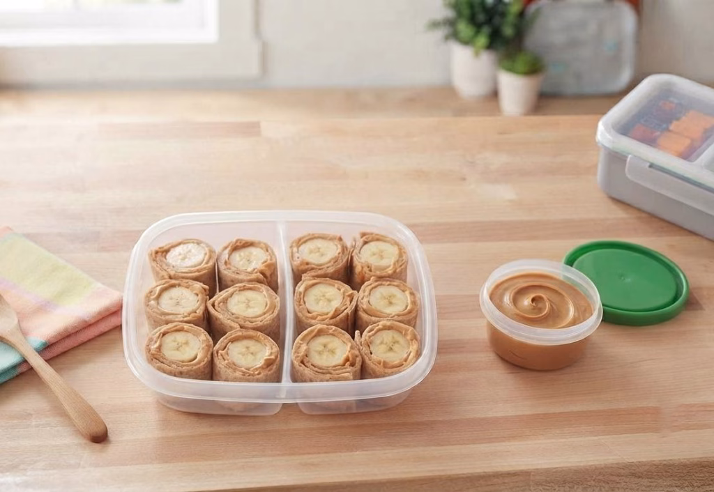 Peanut Butter Banana Roll-Ups