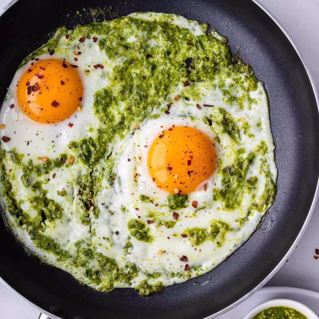 Pesto Eggs