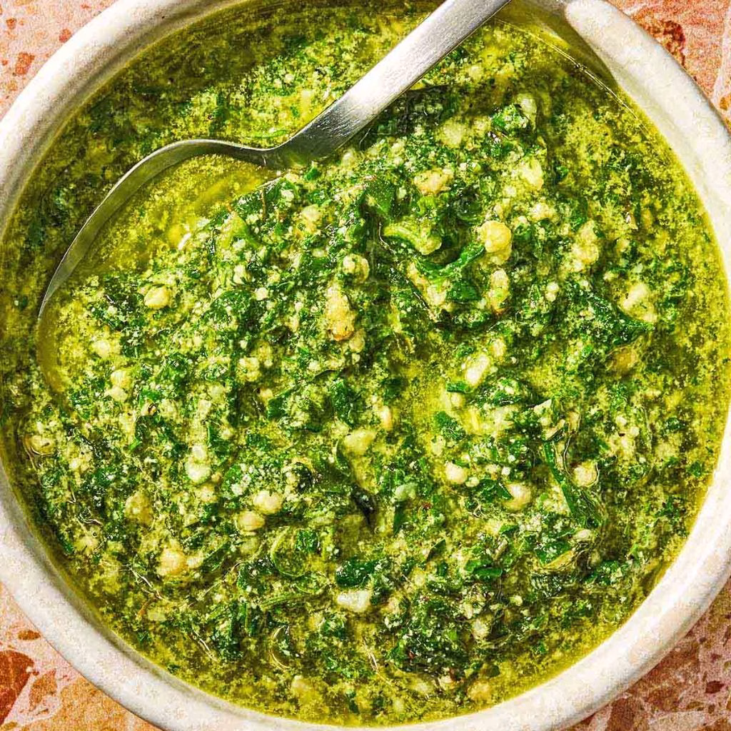 Pesto with Basil