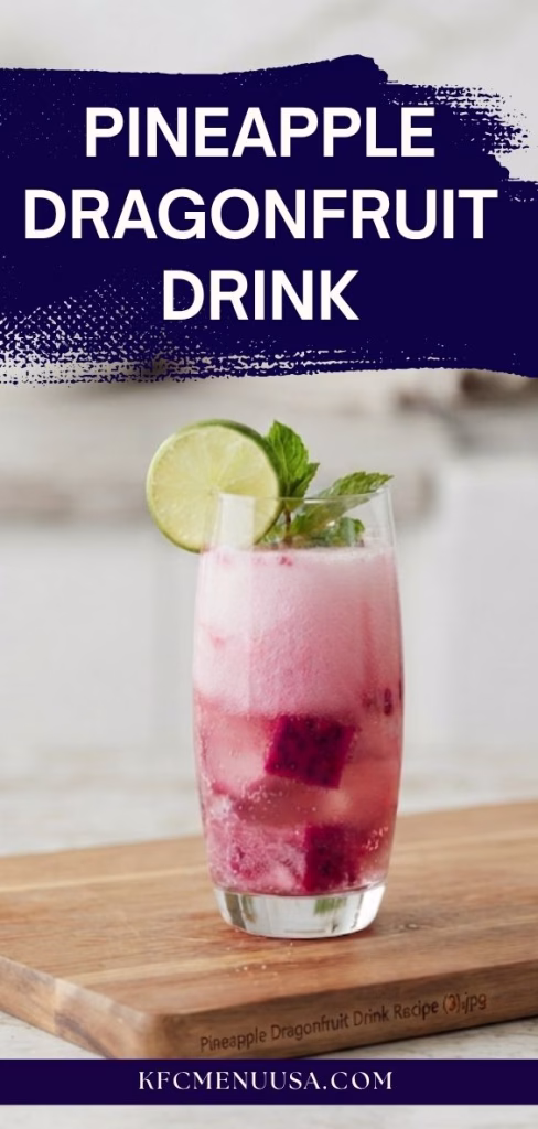 Pineapple Dragonfruit Drink Recipe
