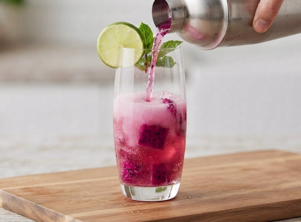 Pineapple Dragonfruit Drink Recipe