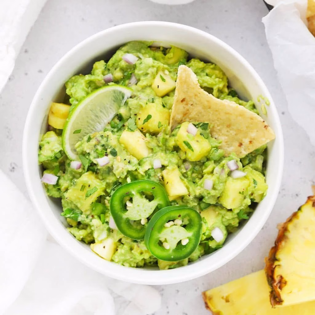Pineapple Guacamole