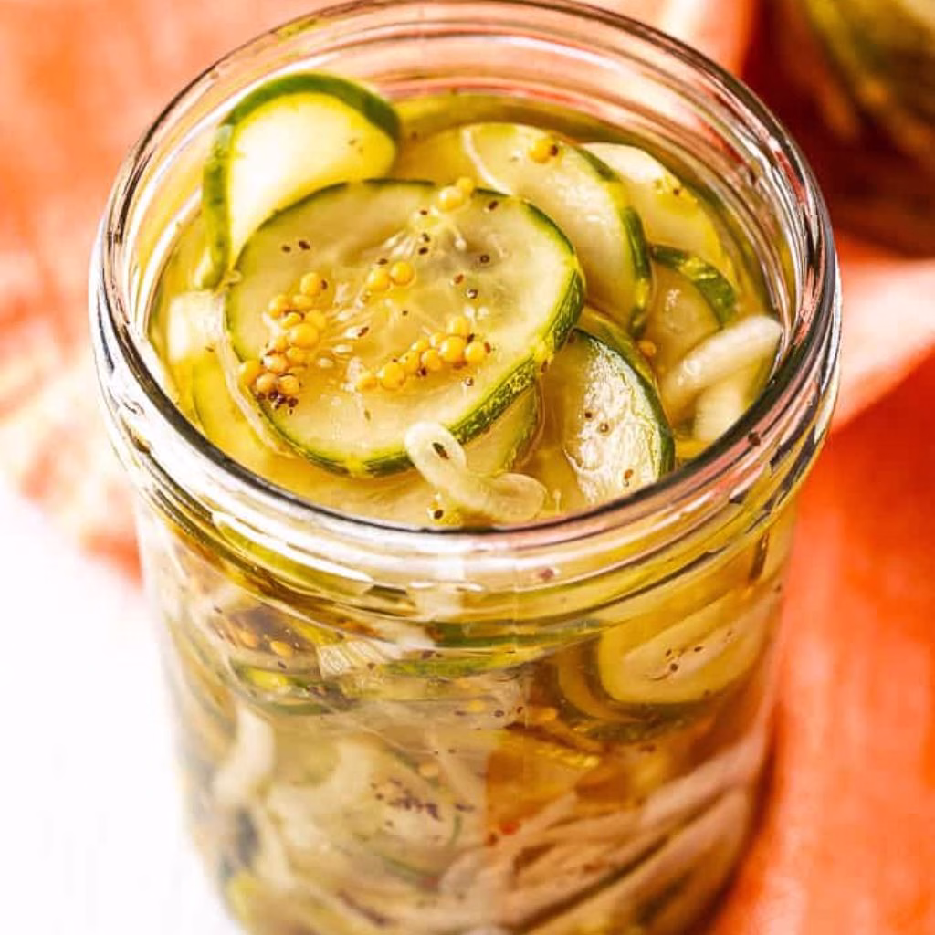 Quick Bread and Butter Refrigerator Pickles