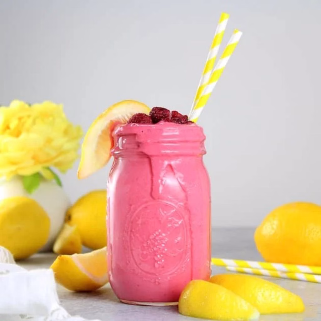Raspberry Lemon Zing Smoothie