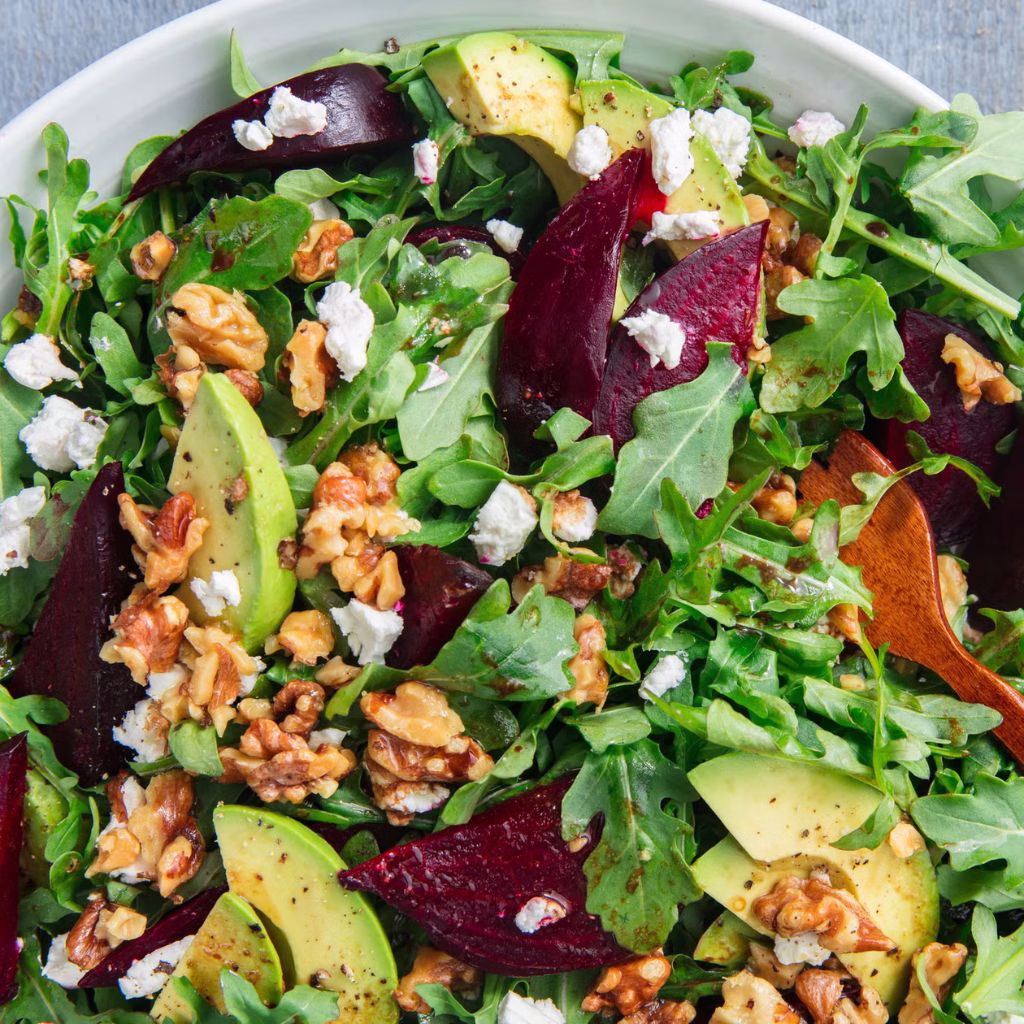 Roasted Beet and Goat Cheese Salad