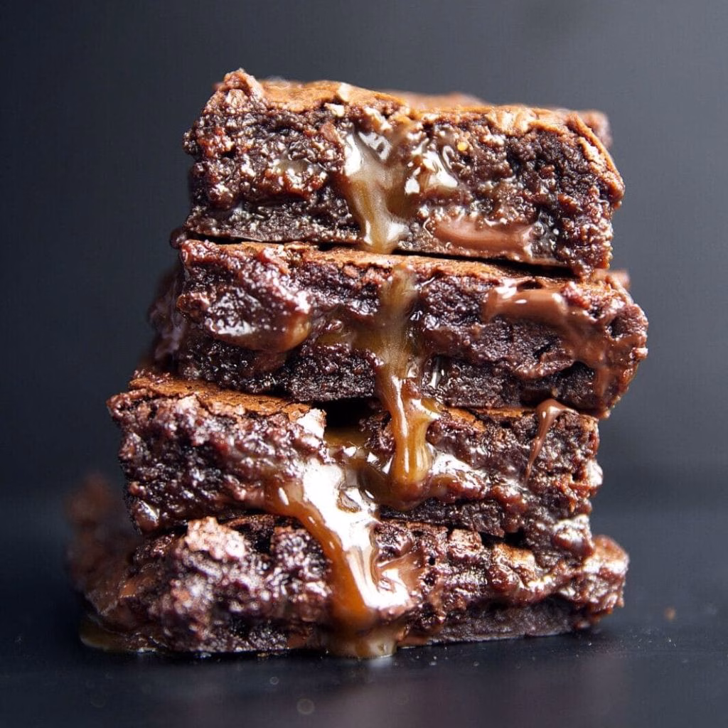Salted Caramel Brownies