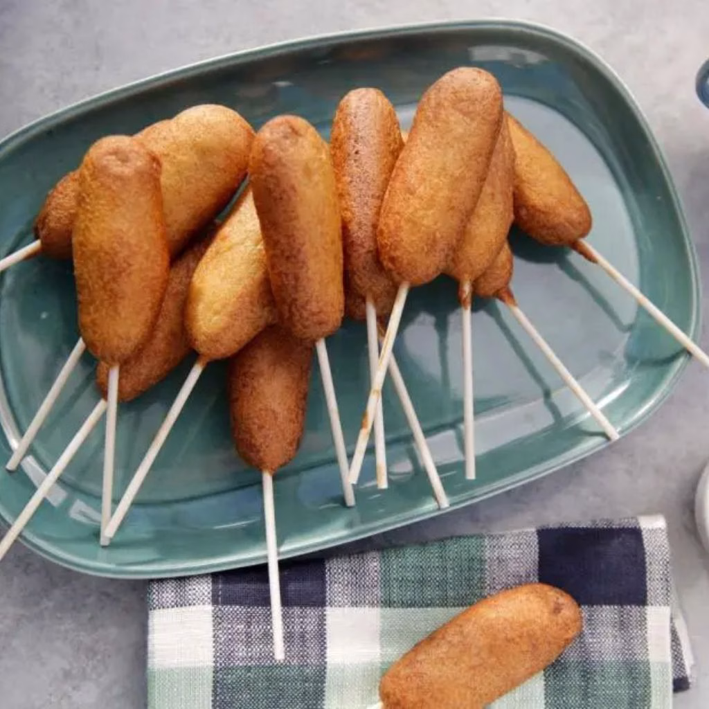 Sausage Pancake On A Stick