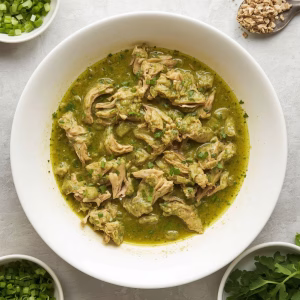 Slow Cooker Salsa Verde Chicken Recipe
