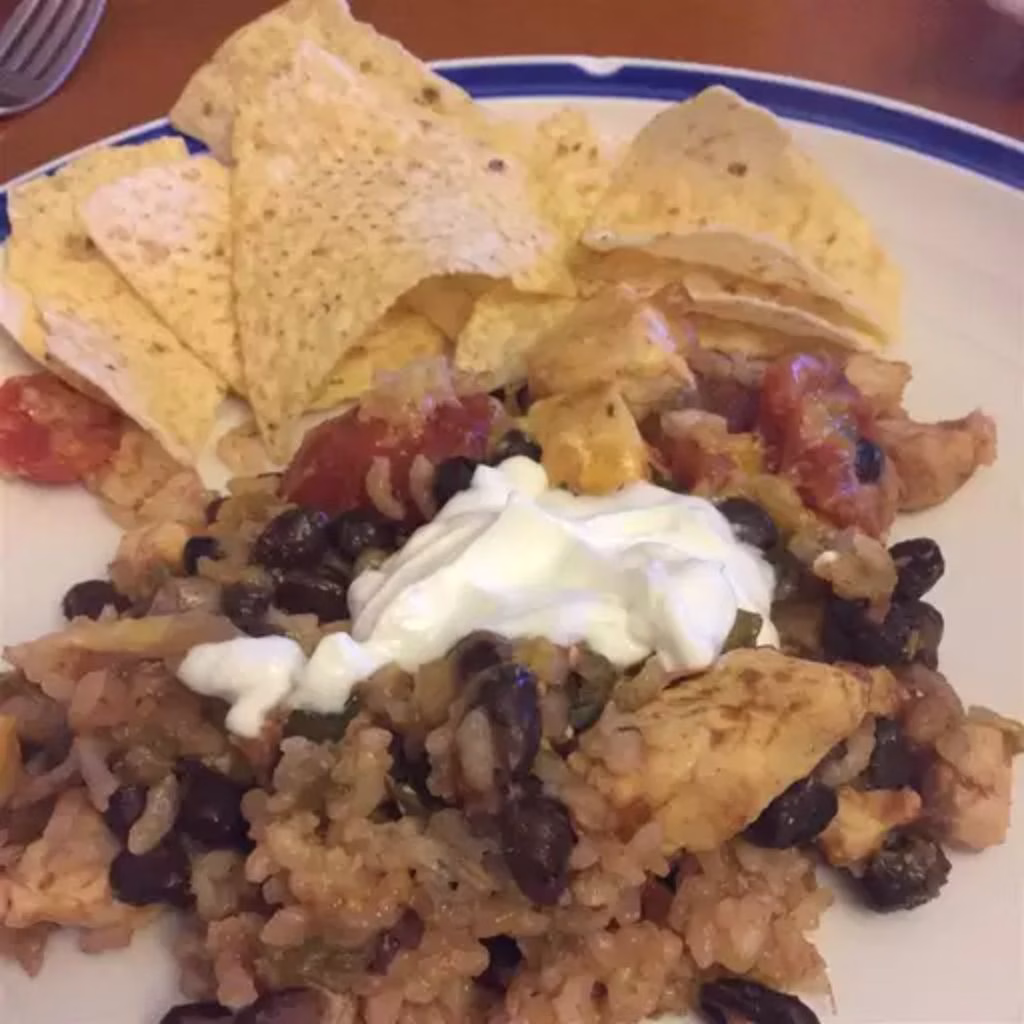 Smoky Black Bean and Chicken Casserole