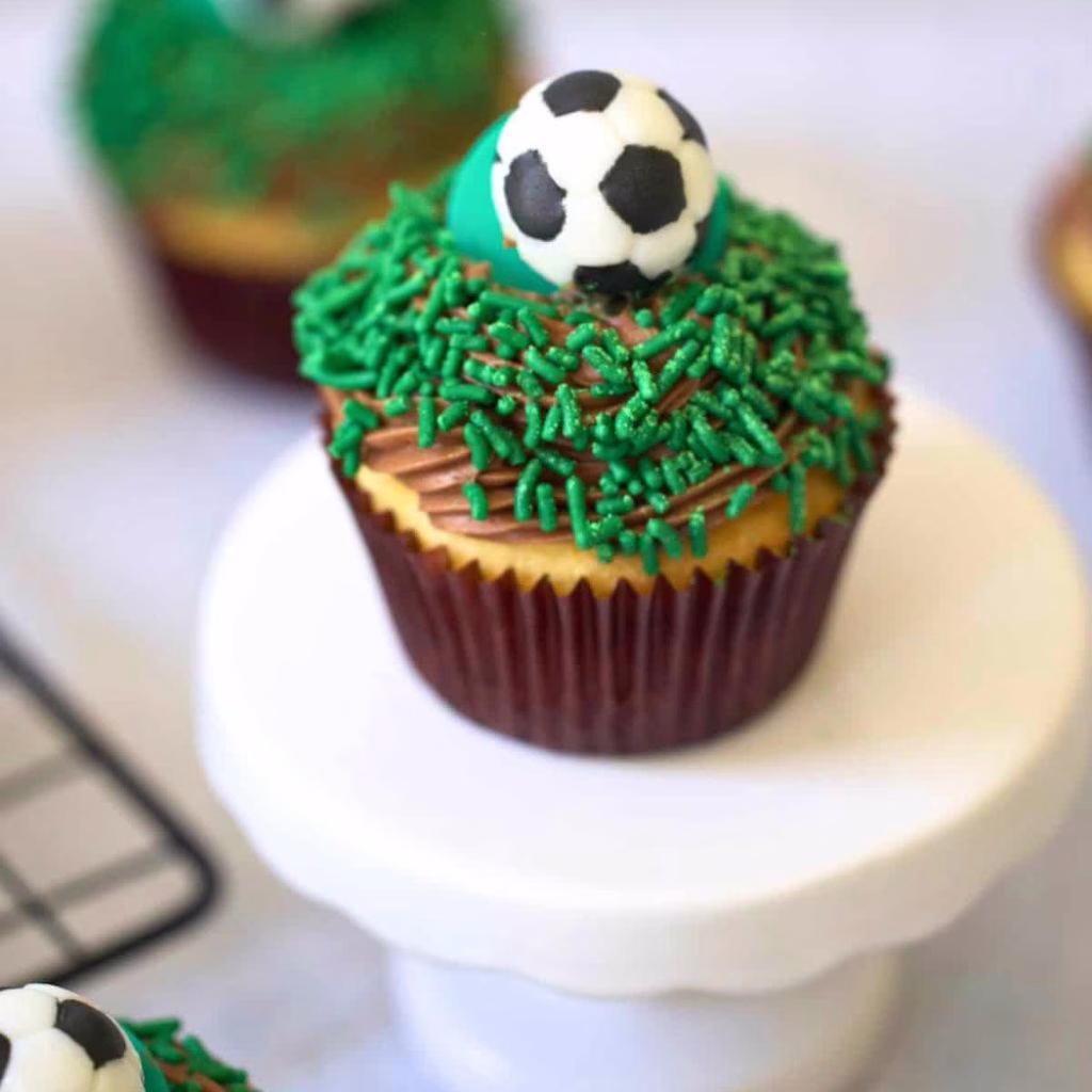 Soccer Cupcakes