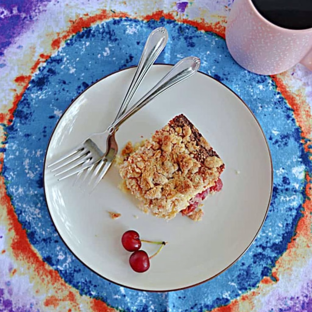 Sour Cherry Coffee Cake
